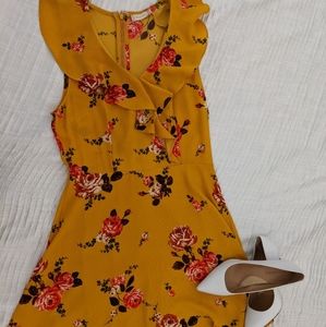 Fall Dress flower print